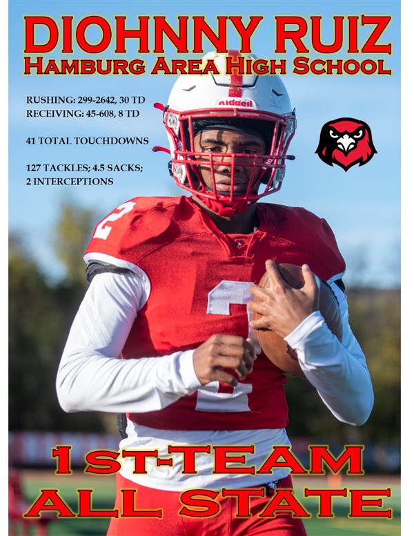 Diohnny Ruiz 1st Team All State